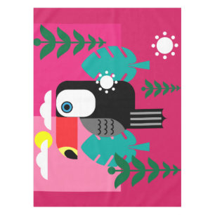 Toucan Tropical Bird Lovers Tischdecke