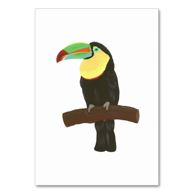 Toucan Tropical Bird Reading Cartes de poche pour  (Par défaut)