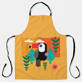 Toucan Tropical Bird Schürze