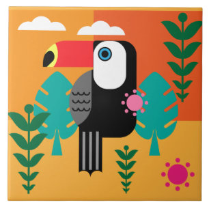 Toucan Tropical Birds Fliese