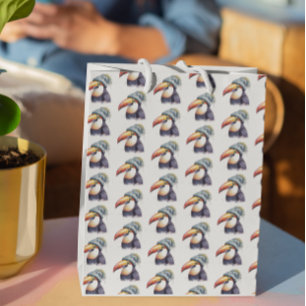 Toucan Winter Vibes Große Geschenktüte
