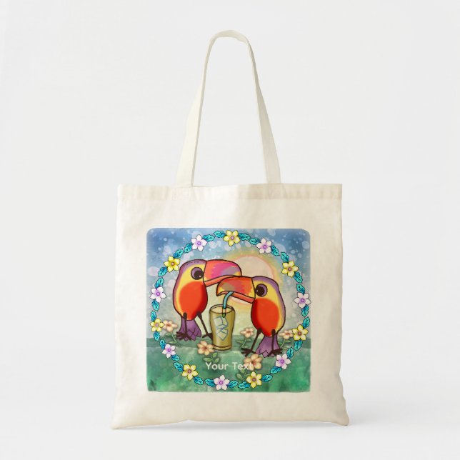 Toucans Tea Tragetasche (Vorne)