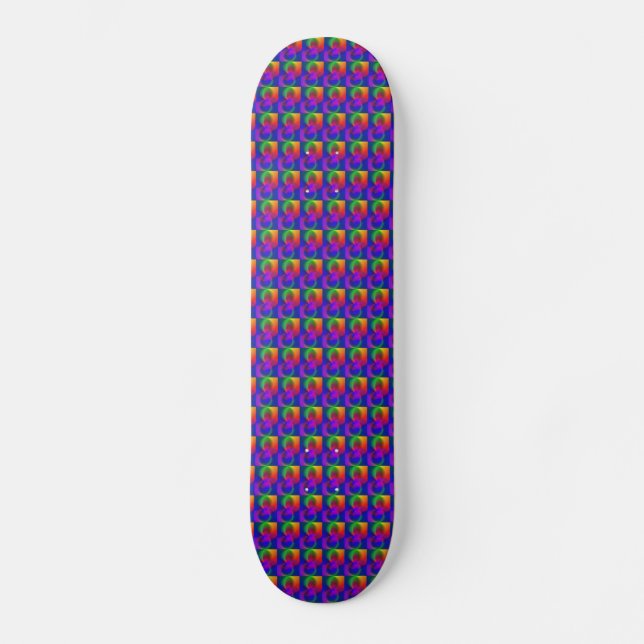 Touch am Himmel Skateboard (Vorderseite)
