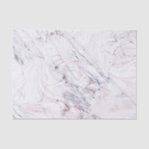 Touch der Rose Weiß & Grau Marmor Swirl Chic Trend Seidenpapier