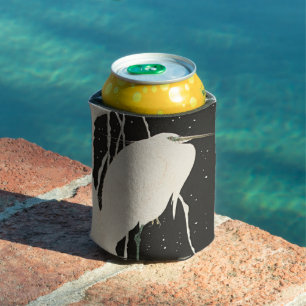 Touch der zeitlosen japanischen Elegance Heron im Dosenkühler