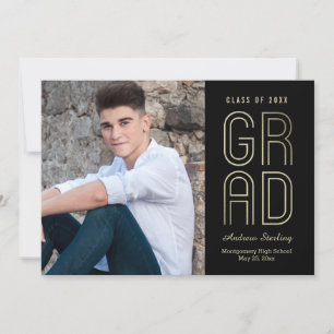 Touch des Abschlusses der Klasse Einladung