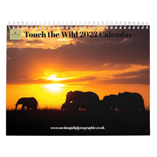 Touch des Kalenders "Wilde Afrika" 2022 Kalender (Titelbild)