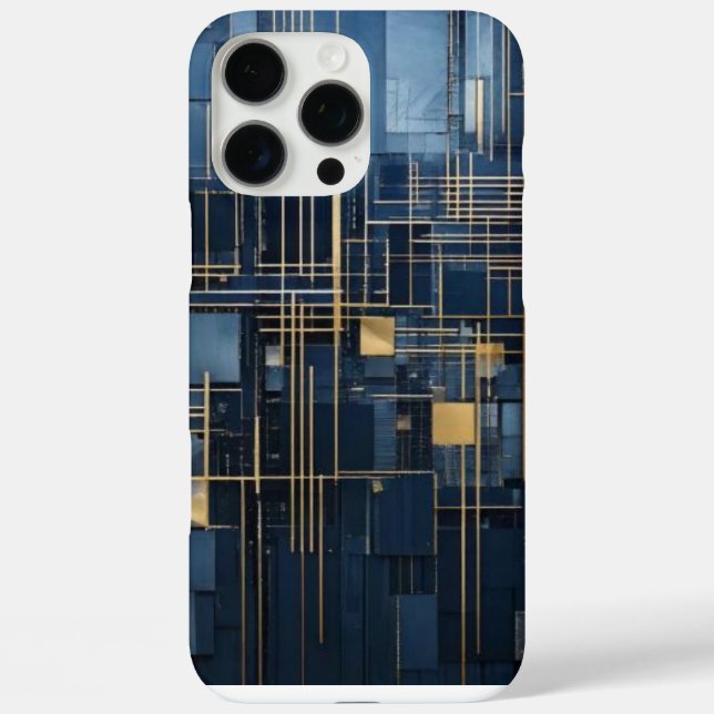 Touch des Luxus iPhone 16 Pro Max Hülle (Rückseite)