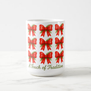 Touch des traditionellen Geschenkmusters "Roter Bo Kaffeetasse