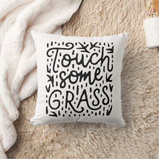 Touch etwas Gras Kissen