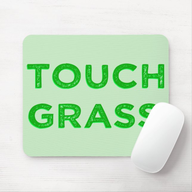 Touch Gras Mousepad (Mit Mouse)