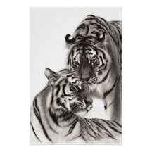 Touch - Handgemalte Tigerarmaturen
