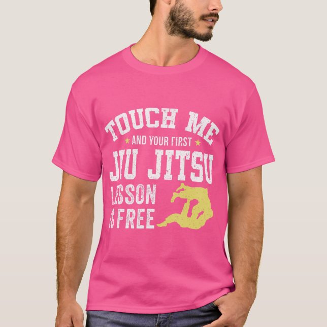 Touch Ich und dein erster Jiu Jitsu T-Shirt (Vorderseite)