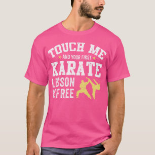 Touch, ich und dein erster Karate T-Shirt