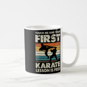 Touch Ich und deine erste Karate Lektion ist koste Kaffeetasse