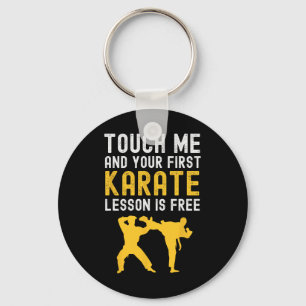 Touch Ich und deine erste Karate-Lektion ist koste Schlüsselanhänger