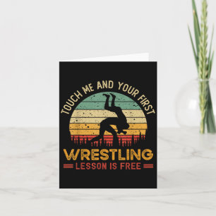 Touch Ich und Ihr erster Wrestling Lektion ist kos Karte