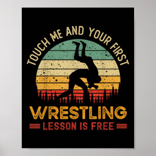 Touch Ich und Ihr erster Wrestling Lektion ist kos Poster