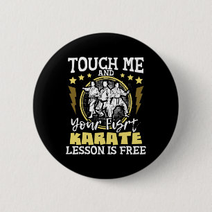 Touch Ich und Ihre erste Karate Lektion ist kosten Button