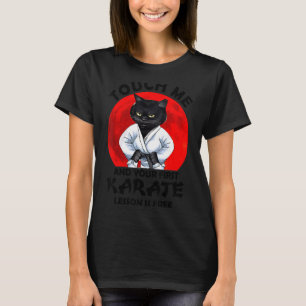 Touch Ich und Ihre erste Karate Lektion ist kosten T-Shirt