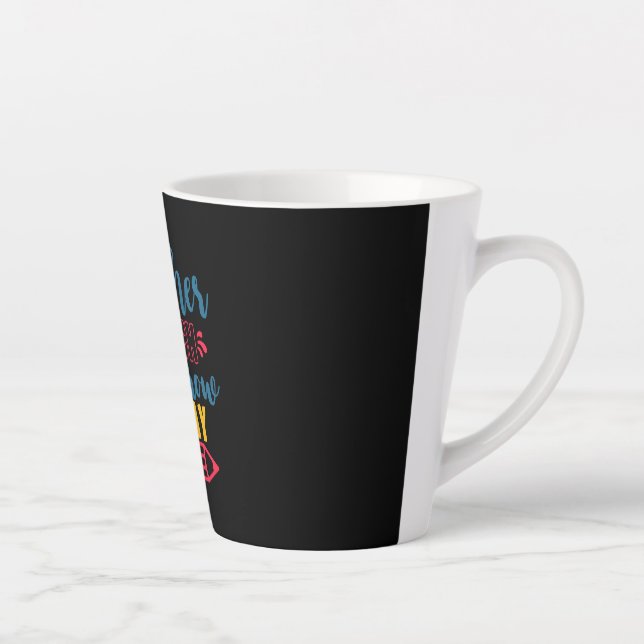 Touch Lehrertagslehrer morgen Milchtasse (Rechts)
