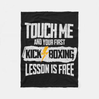 Touch Me And Your First Kickboxing Lesson Is Free  Fleecedecke