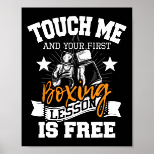 Touch Me und Ihre erste Boxstunde ist kostenlos - Poster