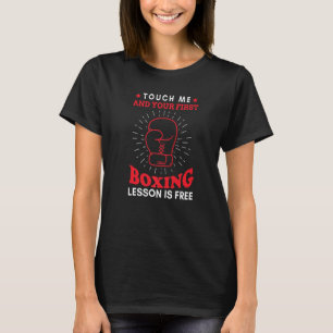Touch Me und Ihre erste Boxstunde ist kostenlos T-Shirt