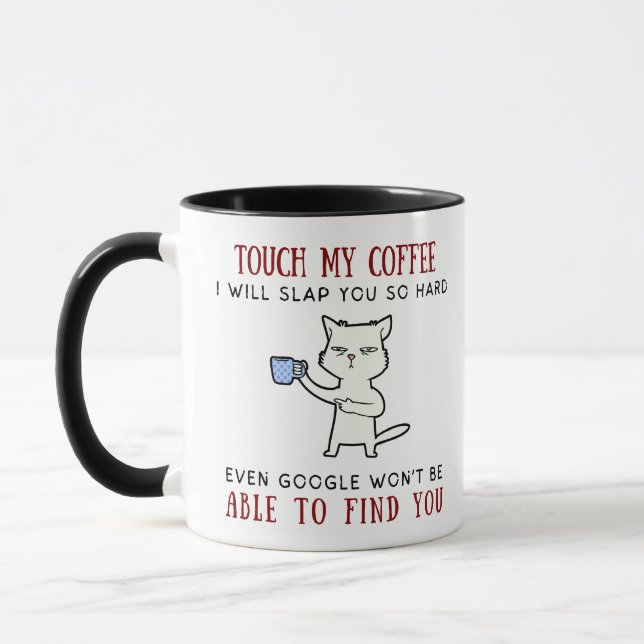 Touch mein Kaffee Tasse (Links)
