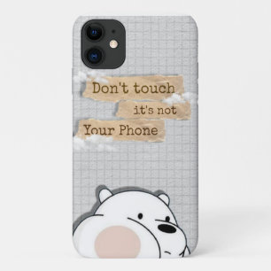 Touch mein Telefon nicht Case-Mate iPhone Hülle