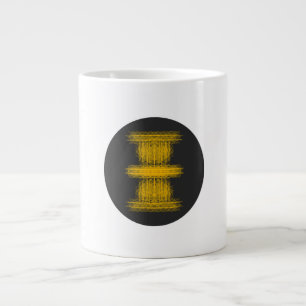 Touch mich nicht   Silent ASMR Art Jumbo-Tasse