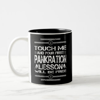 Touch mir Ihre erste Bezahlung Lektion wird kosten Zweifarbige Tasse