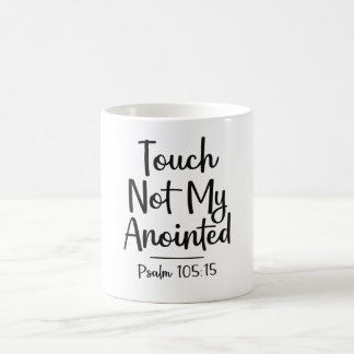 Touch nicht mein angekündigtes Christliches Angebo Kaffeetasse