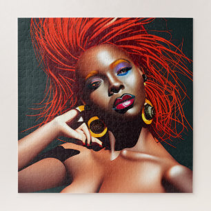 Touch nicht meine Haare schwarze Melanin Afro Quee