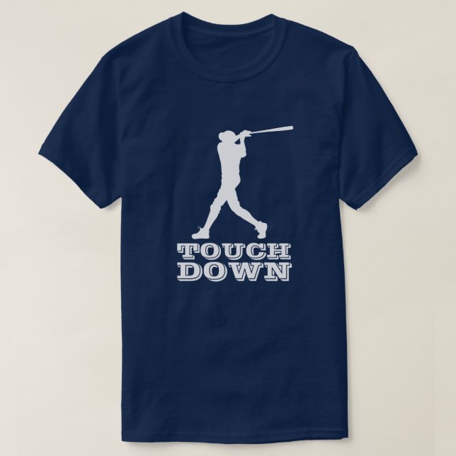 TOUCH UNTER BASEBALL BAT SPORTS T - Shirt (Design vorne)