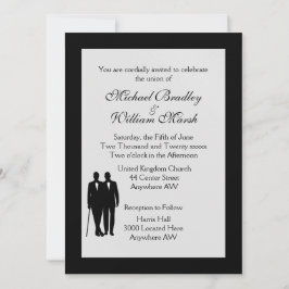 Touch von Gay Wedding Einladung