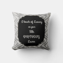 Touch von Luxus 18. Geburtstag Design