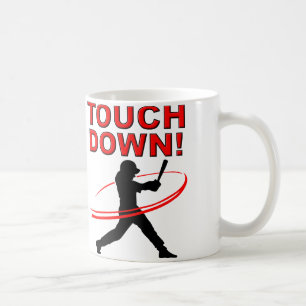 Touchdown Baseball Lustiger Becher Kaffeetasse