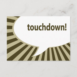 Touchdown! (Fußball/Superbowl-Party) Einladung