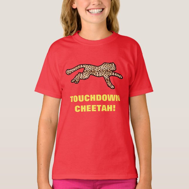 TOUCHDOWN GEPARD! T-Shirt (Vorderseite)