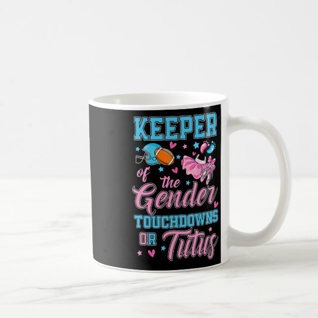 Touchdown oder Tutus Lustiger Hüter des Geschlecht Kaffeetasse (Rechts)
