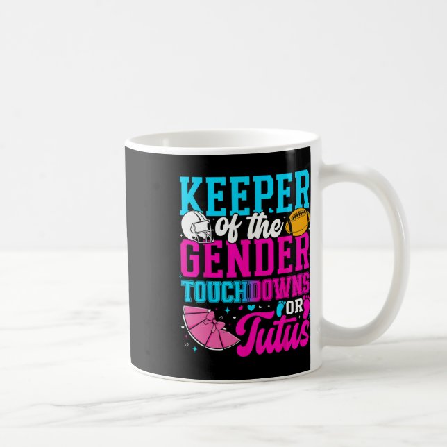 Touchdown oder Tutus Lustiger Hüter des Geschlecht Kaffeetasse (Rechts)