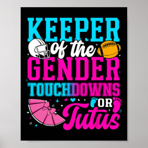 Touchdown oder Tutus Lustiger Hüter des Geschlecht Poster