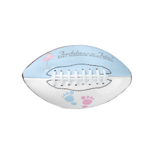 Touchdowns oder Tutus Gender Reveal Party Football