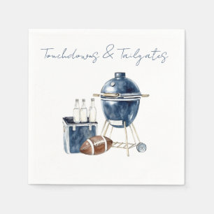Touchdowns & Schneiden Serviette
