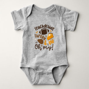 Touchdowns Türkei & Pie Oh, Baby Strampler