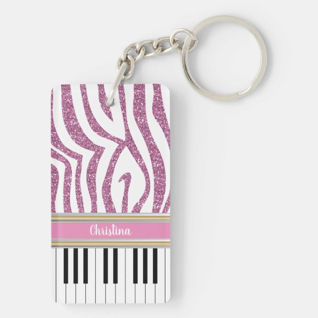 Touches Piano personnalisées Parties scintillant r (Dos)
