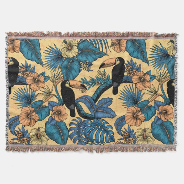 Touchgarten in Gelb und Blau Decke (Vorderseite)