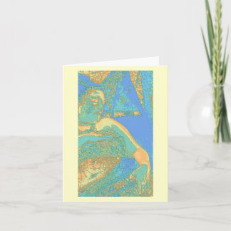 Touching Oshun - notecard Karte