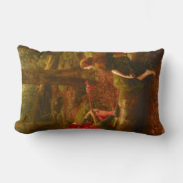 Touchstone and Audrey (In the Forest of Arden) Lendenkissen